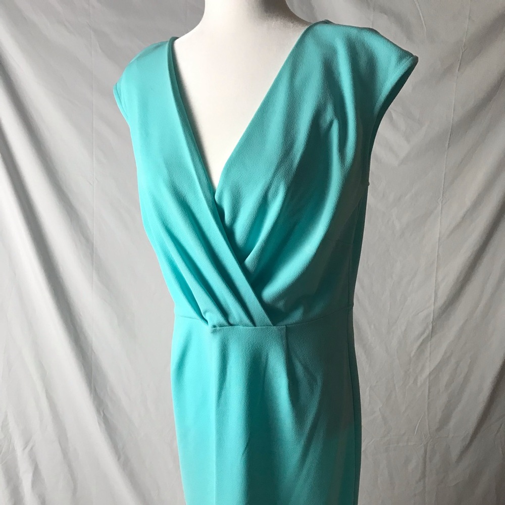 Stunning turquoise Banana Republic dress